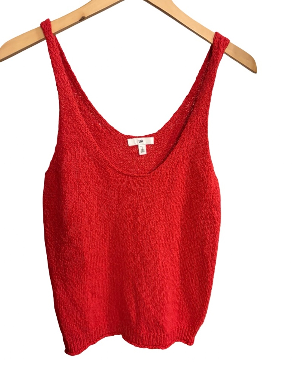 BP Red Lightweight Knit Tank Top Size S
